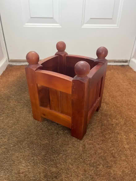 Photo of free Wooden plant pot (Cawston CV22) #1