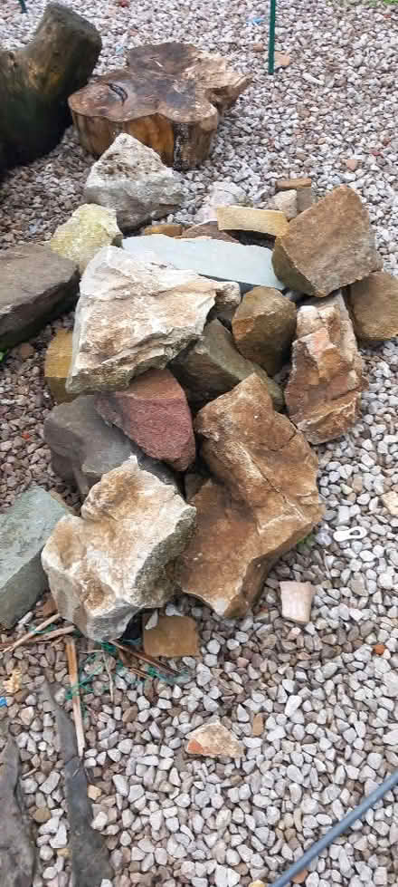 Photo of free Rockery or wall stones (Moss Side PR25) #1