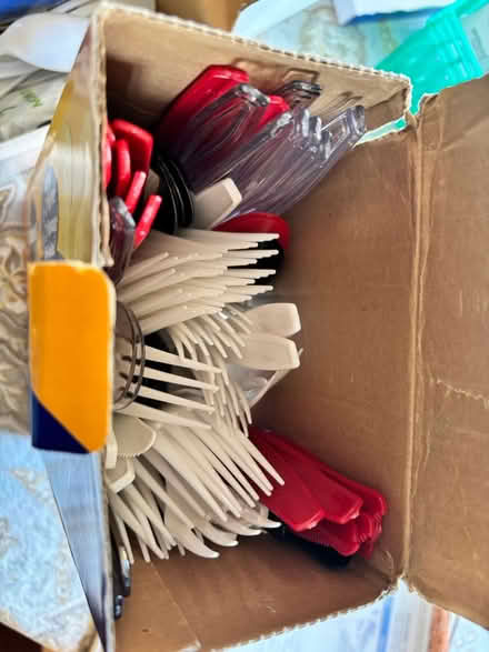 Photo of free Assortment -unused plastic cutlery (Broadway Terrace Rockridge) #2