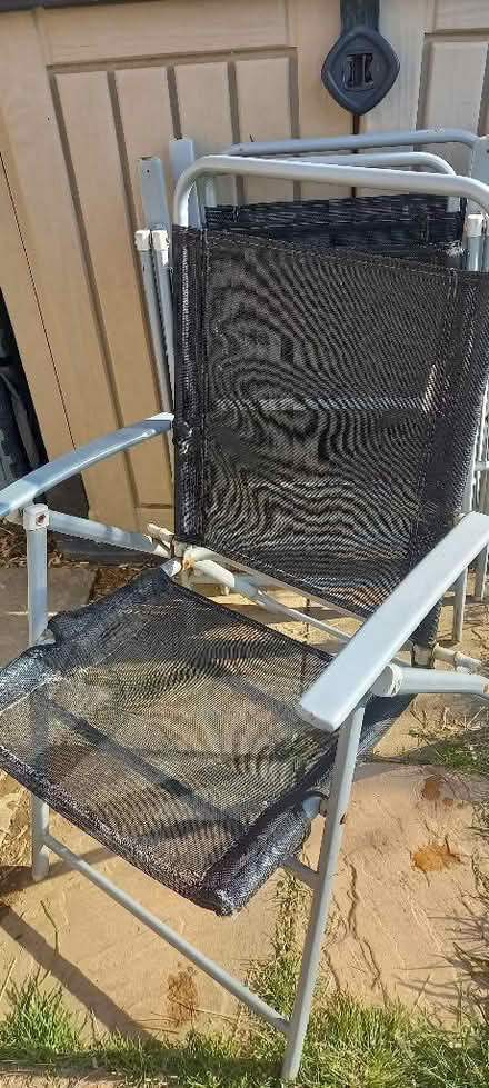 Photo of free 4 x folding chairs (Llandrindod LD1) #1