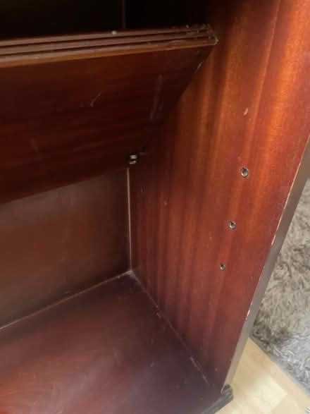 Photo of free Brown book shelf (LU2) #3