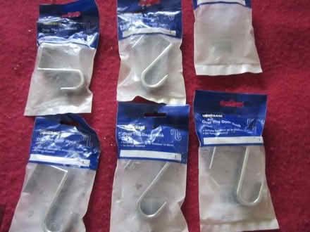 Photo of free Homebase over door hooks x 6 (Canonbury N1) #2