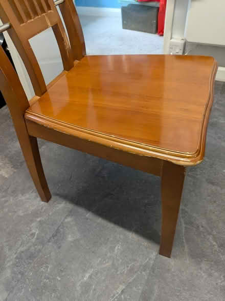 Photo of free 4 dining chairs (Threlkeld) #2