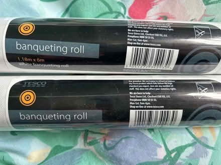 Photo of free Two rolls of ‘banqueting roll’ (EH14 Juniper Green) #1