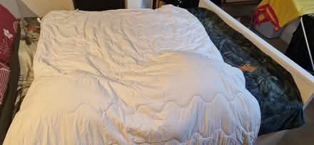 Photo of free Double mattress cover and double duvet (Wandsworth Common SW12) #1