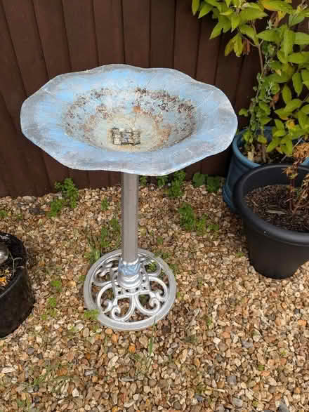 Photo of free Metal bird bath (Sundorne SY1) #1