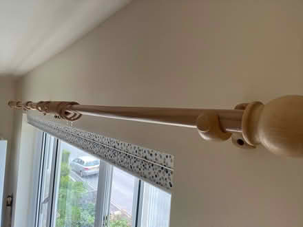 Photo of free Wooden Curtain pole 265cm (Odd Down) #1