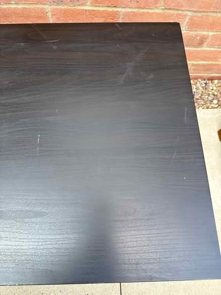Photo of free IKEA black table (Allestree, DE22) #3