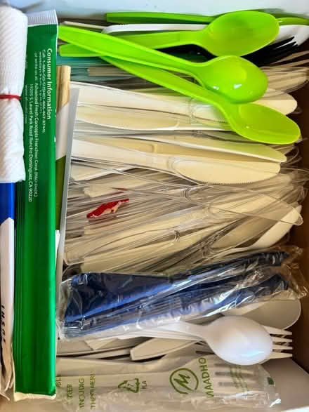 Photo of free Assortment -unused plastic cutlery (Broadway Terrace Rockridge) #1