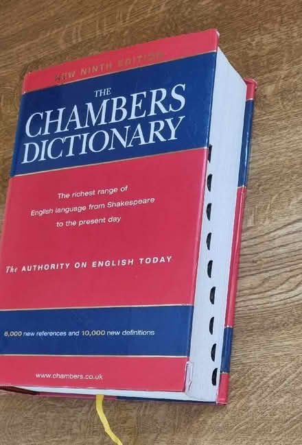 Photo of free Chambers Dictionary (Prenton CH43) #1