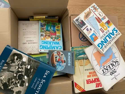 Photo of free Box of seafaring books (Seven Dials BN3) #1