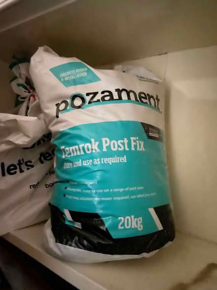 Photo of free Garden Post Cement (Stirling FK8) #1