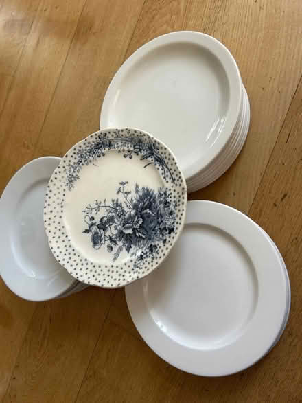 Photo of free 20 assorted side plates approx 20cm (Near Kew Gardens, Richmond) #1