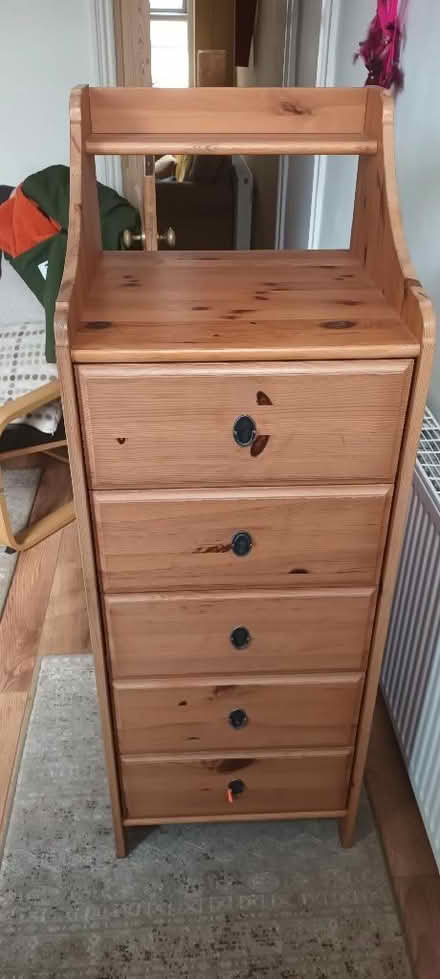 Photo of free Tall chest of drawers (Woodseats S8) #1
