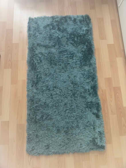 Photo of free Turquoise rug (Hammersmith) #2