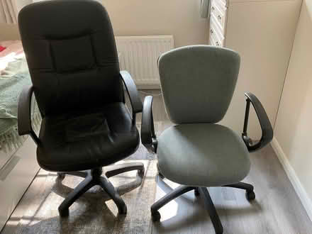 Photo of free Two desk chairs (Willaston CW5) #1