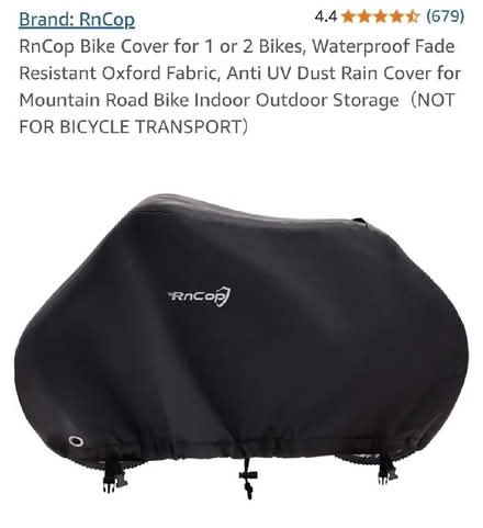 Photo of free Bike cover (Old Town SG1) #1