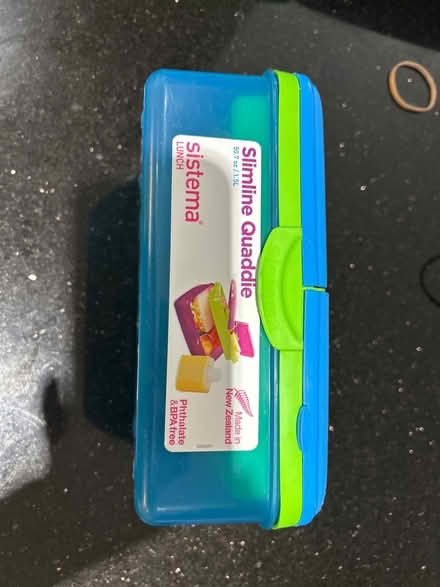 Photo of free Sistema slim Quaddie lunchboxes (Northcourt OX14) #2