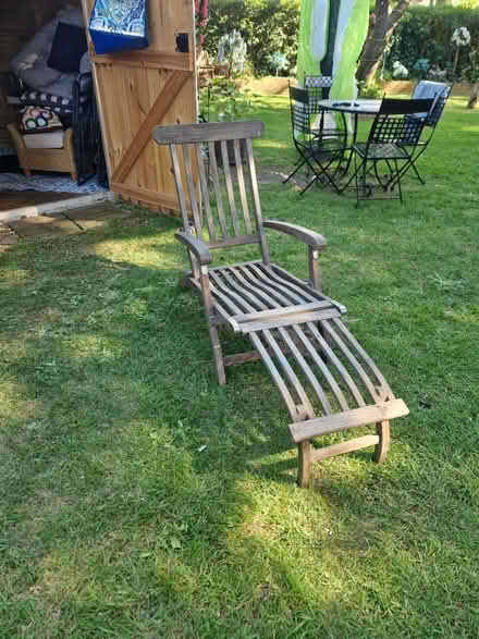 Photo of free John Lewis garden recliner chair (Blackheath) #3