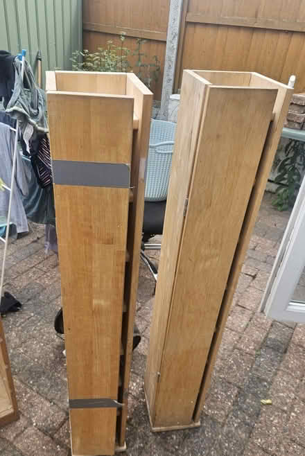 Photo of free Pair of IKEA CD Racks (Walthamstow North E17) #1