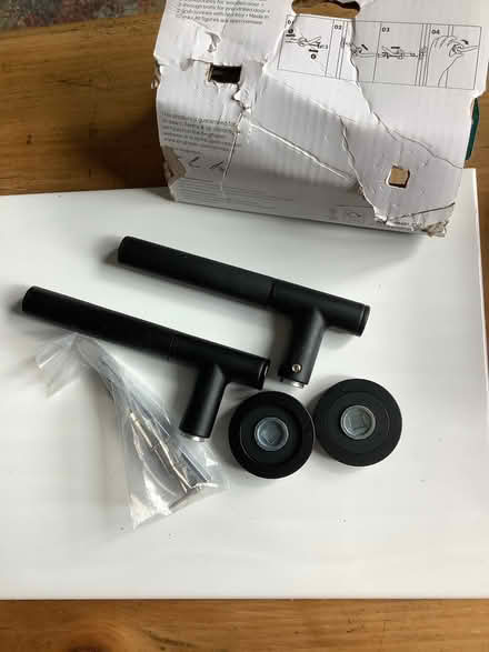 Photo of free Black door handle (Hatfield AL10) #1