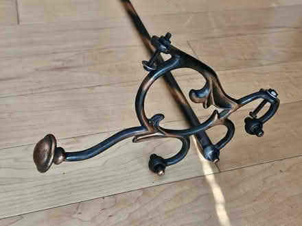 Photo of free Vintage metal towel rack (Sevenhills) #2