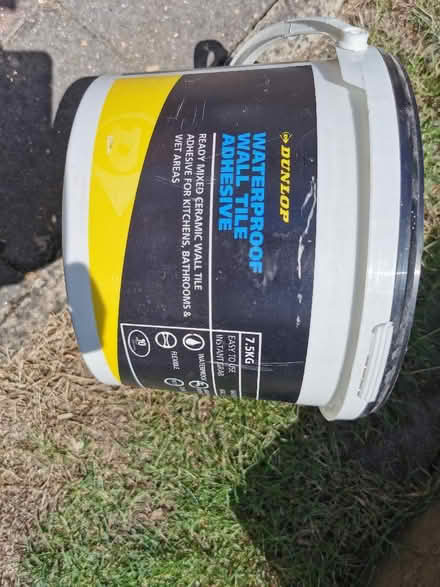 Photo of free Unopened waterproof tile adhesive. (The Nurserylands TW12) #1