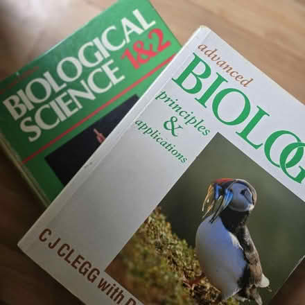Photo of free Thick Advanced Biology Books (Gleadless Townend, S12) #1