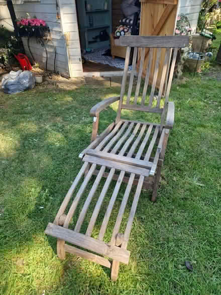 Photo of free John Lewis garden recliner chair (Blackheath) #2