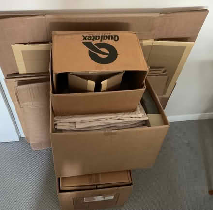 Photo of free Cardboard moving boxes (Letchworth, SG6) #1