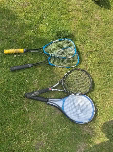 Photo of free Squash and tennis racquets (Hollingbury, BN1) #1