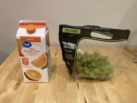 Photo of free Fresh fruit and opened juice carton (Broadview) #2