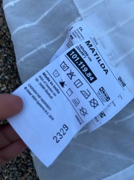 Photo of free IKEA voil curtains (Old Winsdor SL4) #1