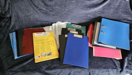 Photo of free Ring Binders, Document Wallets etc (Oakridge Park MK14) #1