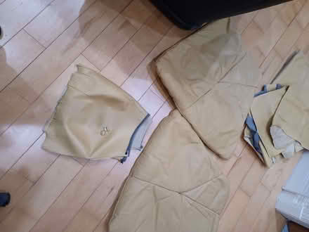 Photo of free Yellow Leather Chair Covers (Common Edge FY4) #3