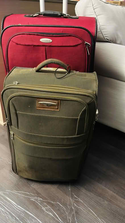 Photo of free 2 checked luggage bags (Seattle downtown) #1