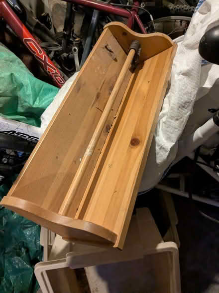Photo of free Pine shelf (Clieves Hills L39) #1