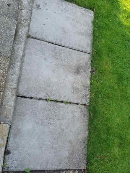 Photo of free 8 cement slabs (Carshalton SM5) #1