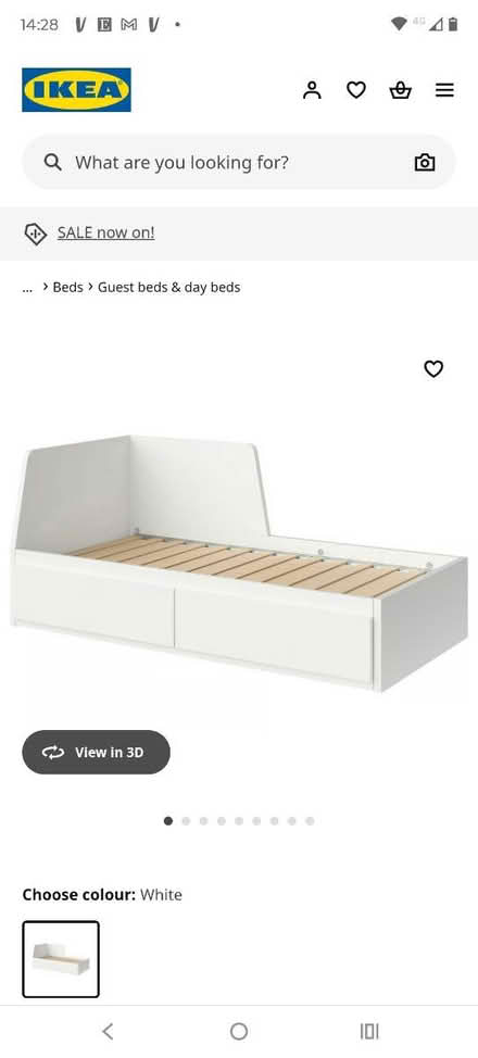 Photo of free IKEA flekke bed single to double (Tile hill, Coventry) #4