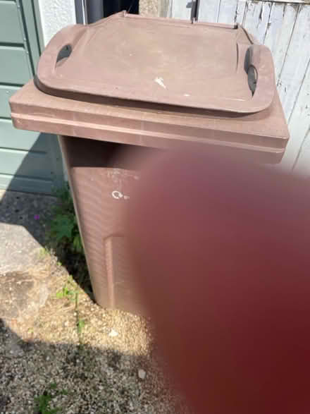 Photo of free Our old brown bin - side cracked (Radley Road OX14) #1