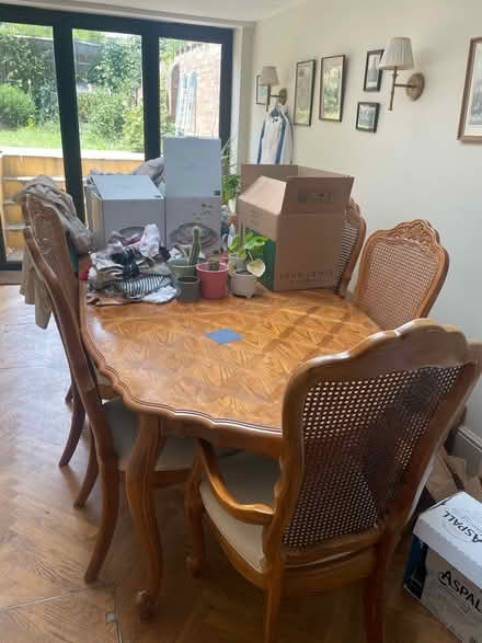 Photo of free Solid wood dining table and 8 chairs (Peckham SE15) #3