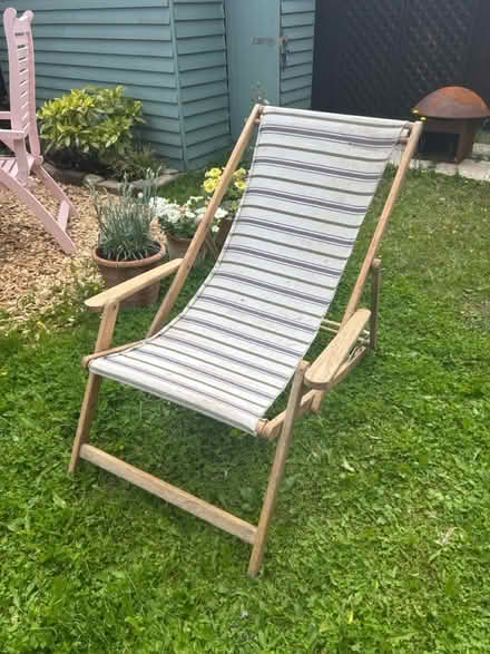 Photo of free Deck chair (Eccles M30) #1