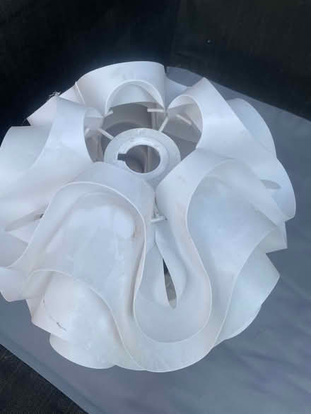 Photo of free White plastic lampshade (Garston WD25) #2