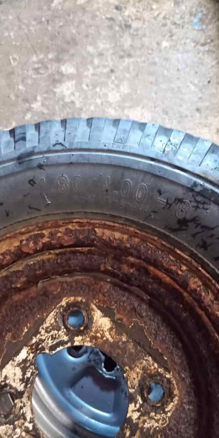 Photo of free Trailer wheels (Horndean, PO8) #1