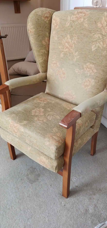 Photo of free Set of two high-backed armchairs (Iffley Road OX4) #1