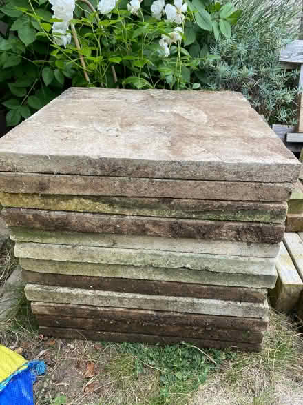 Photo of free Paving slabs (45cm x 45cm) (Oxford-Freegle CGA OX4) #1