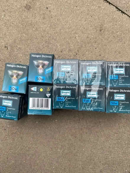 Photo of free Halogen lights brand new in boxes (Allestree, DE22) #1
