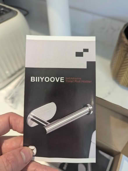 Photo of free Adhesive toilet roll holder (OX4 Boulter Street) #1