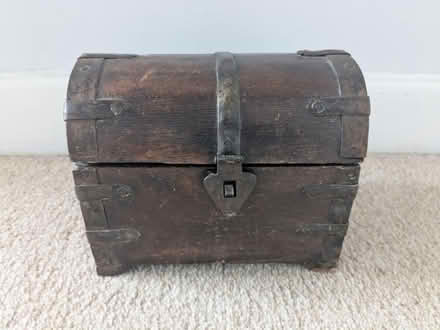 Photo of free Small wooden chest (Merton) #2