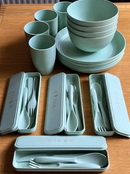 Photo of free Picnic cutlery and crockery, what straw biodegradable (Twyford RG10) #1